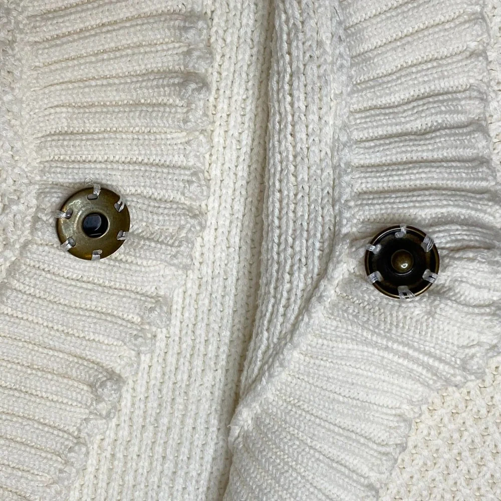 Ruby Rd Cream Knit Cardigan - Picture 6 of 10
